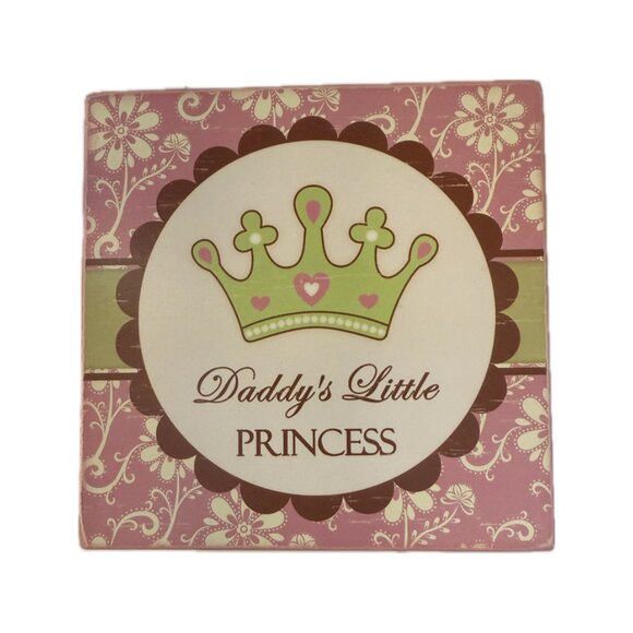 Wooden Sign Daddy's Little Princess - Picture 1 of 5